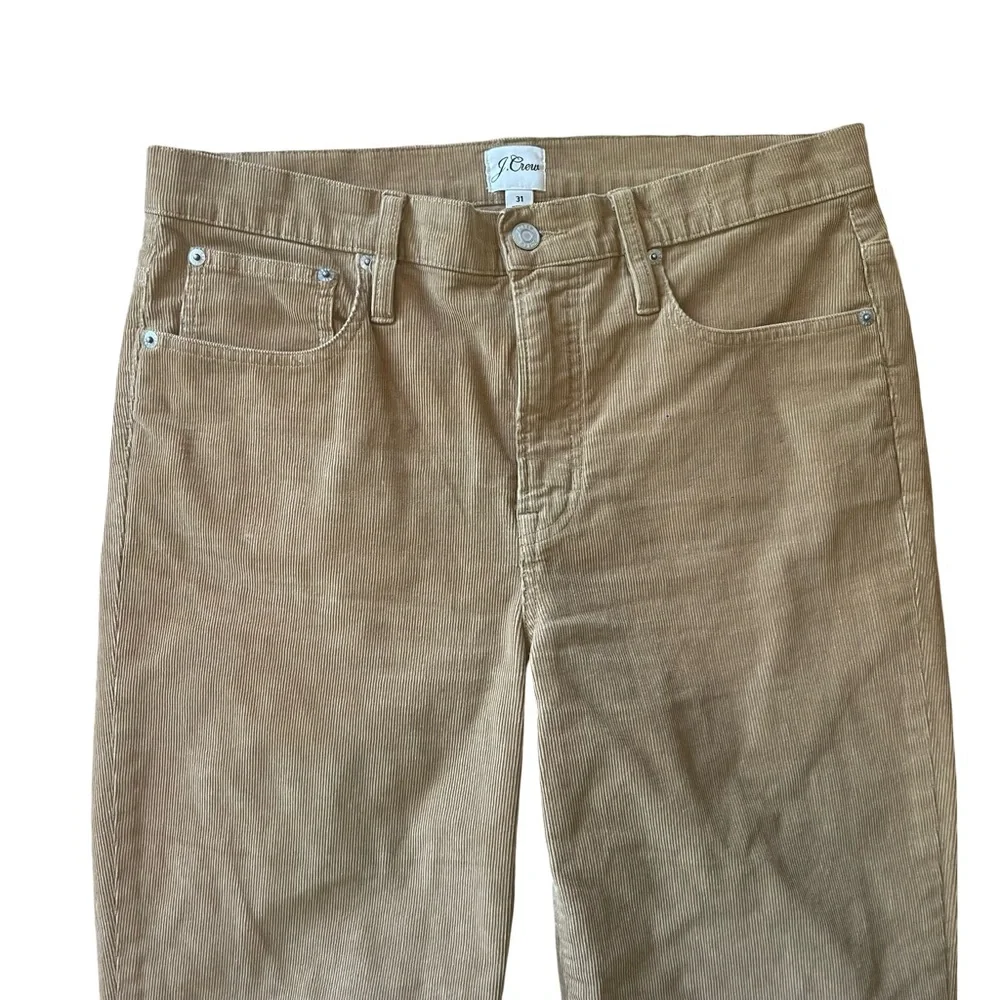 J. Crew Vintage Slim Straight Corduroy Pants